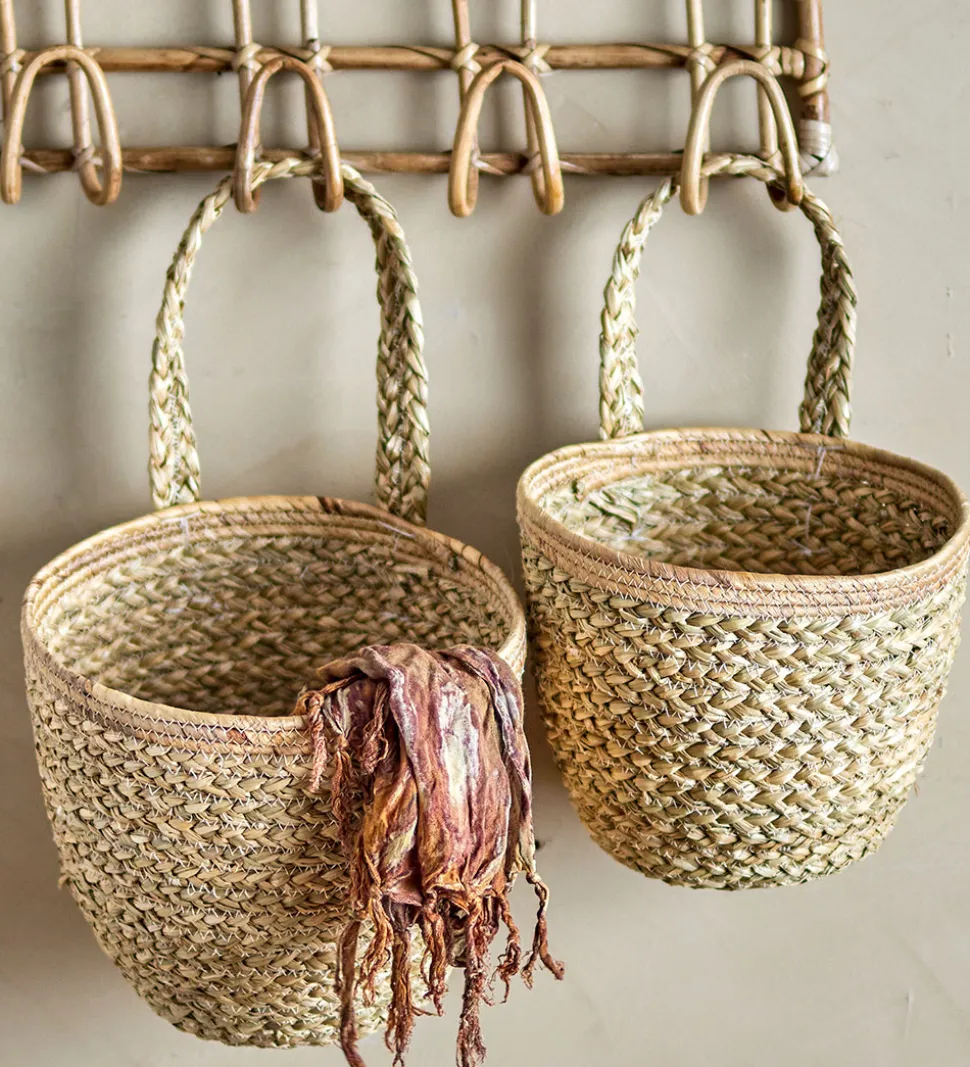 Bloomingville Kurve - Amia - 2-pak - 24x36/26x41 cm - Søgræs