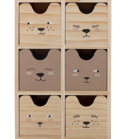 Bloomingville Opbevaringskasse - Calle - Natur