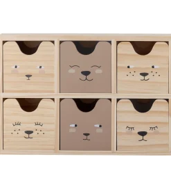 Bloomingville Opbevaringskasse - Calle - Natur