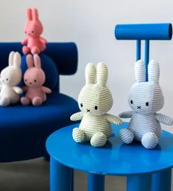 Bon Ton Toys Bamse - 23 cm - Miffy ECO Corduroy - Soft Jade