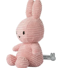 Bon Ton Toys Bamse - 23 cm - Miffy ECO Corduroy - Pink