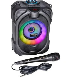 Bontempi Højtaler m. Mikrofon/Lys - 26 cm - Trådløs