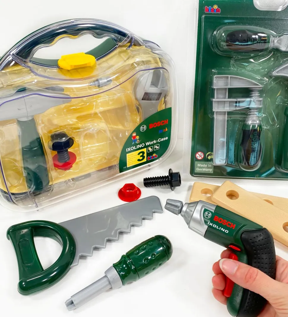 Bosch Mini Værktøjssæt - Legetøj - Mørkegrøn