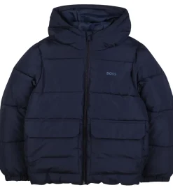 BOSS Dynejakke - Navy