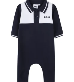 BOSS Heldragt - Navy/Hvid