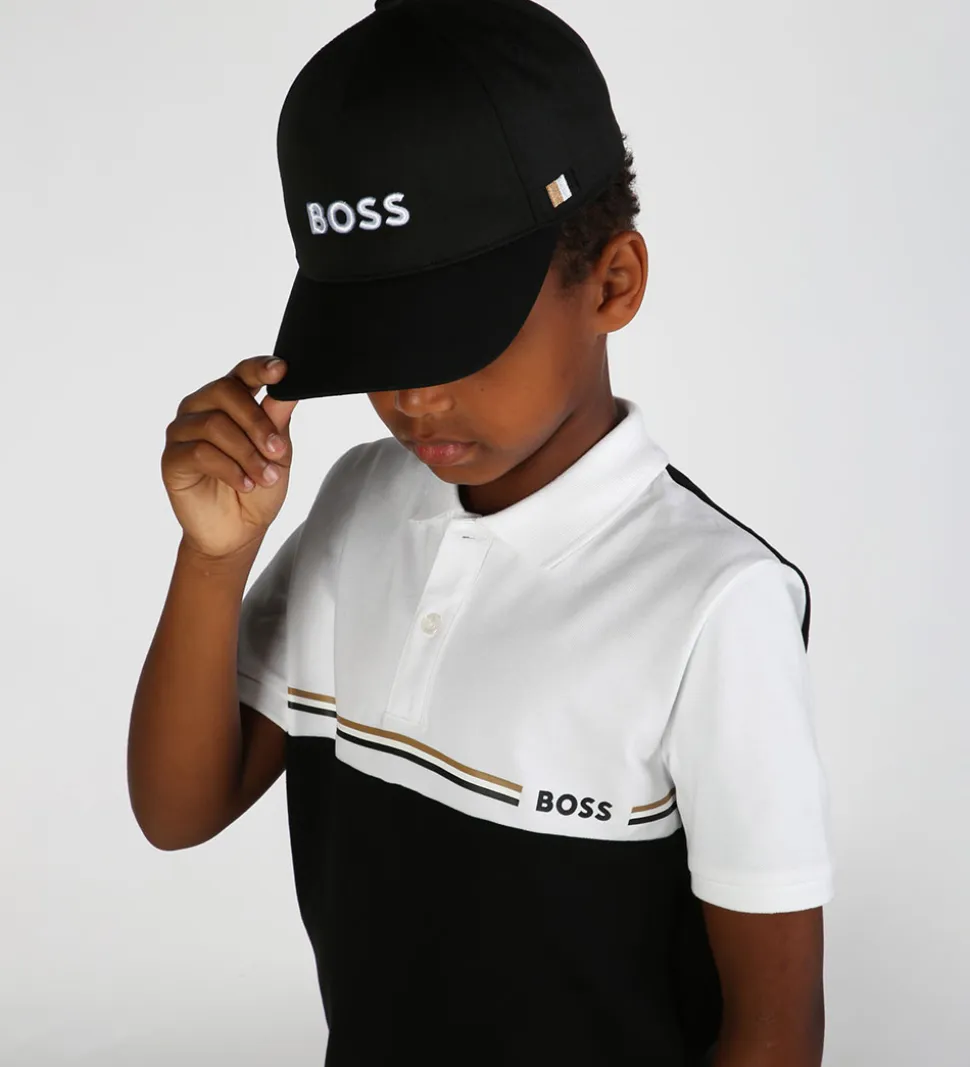 BOSS Kasket - Sort m. Logo