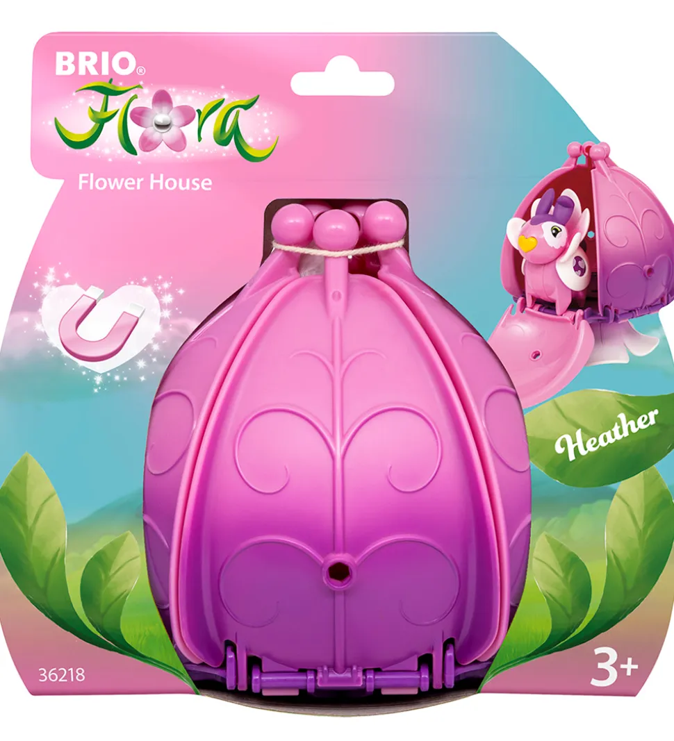 BRIO Flora Blomsterhus m. Figur - Heather