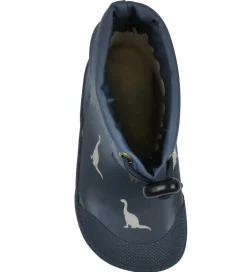 Bundgaard Gummistøvler m. For - Malik Navy Dino - Multi Colored