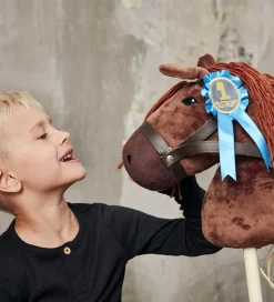 by ASTRUP Rosetter til Kæphest - 2-Pak - Blå/Rosa