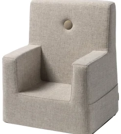 by KlipKlap Lænestol - Kids Chair - 43x43x50 cm - Beige m. Sand