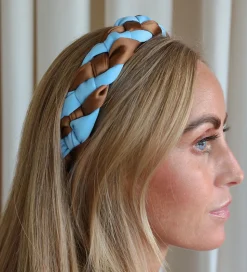 By Stær Hårbøjle - Estrid - Blå/Brun