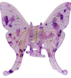 By Stær Hårklemme - Sommerfugl - Lilla