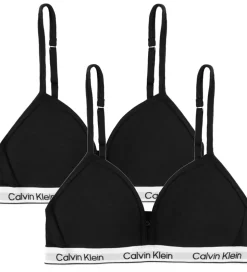 Calvin Klein BH u. Bøjle - Triangle - 2-pak - Sort