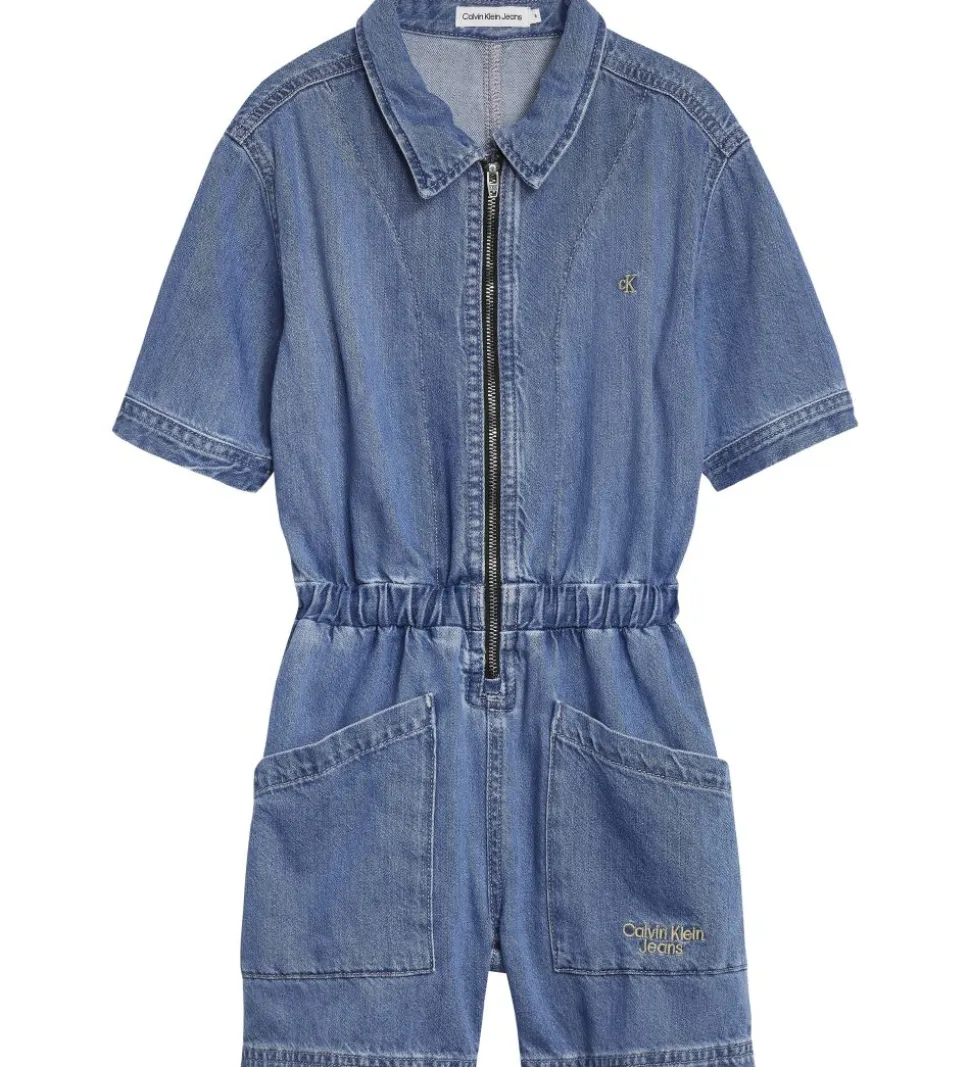 Calvin Klein Buksedragt - Soft Denim - Light Denim