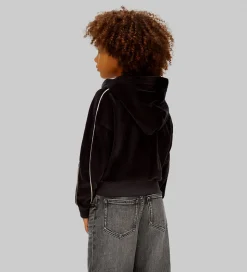 Calvin Klein Cardigan - Velour - Sort