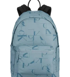 Calvin Klein Skoletaske - City Grid - Faded Denim/Blå