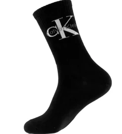 Calvin Klein Strømper - 4-pak - Sort/Hvid m. Logo