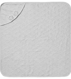 Cam Cam Babyhåndklæde - 80x80 cm - Classic Grey m. Ører