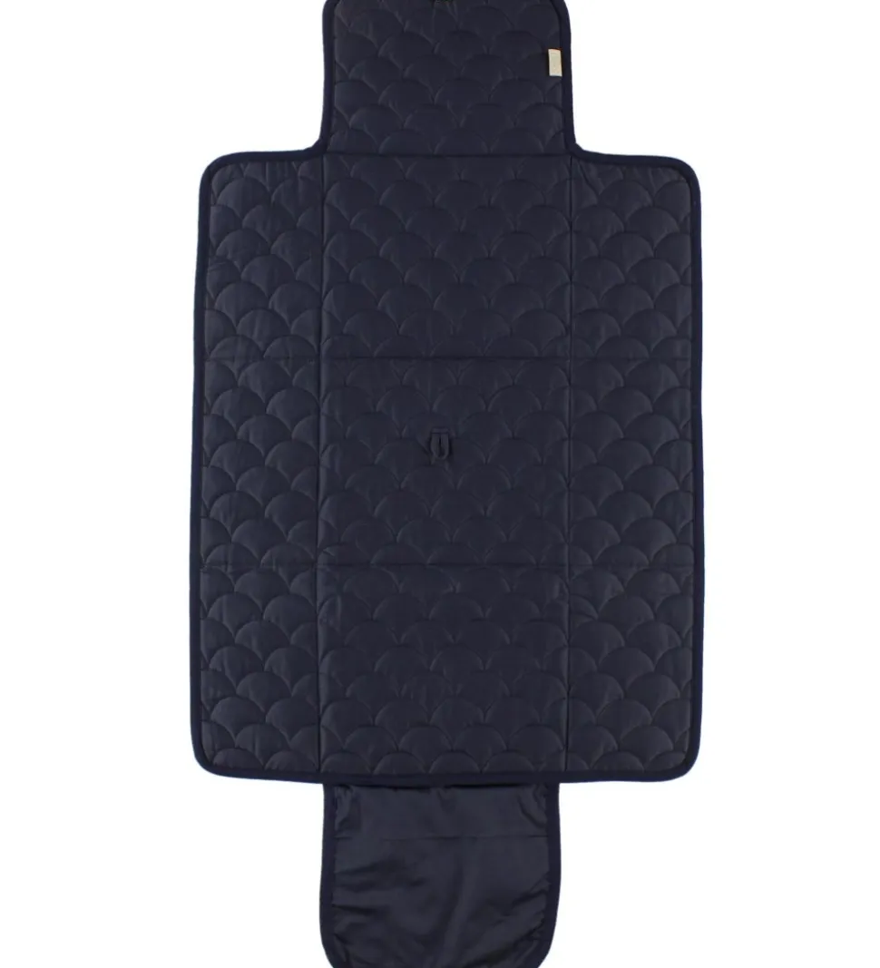 Cam Cam Pusleunderlag - Quilted - 70x44 cm - Navy