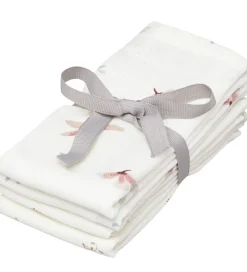 Cam Cam Vaskeklude - 4-pak - Mix Poppies - Windflower Creme