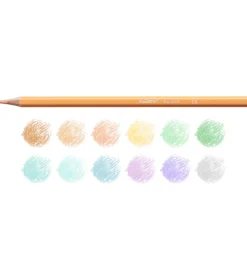Carioca Farveblyanter - 12 stk - Pastel