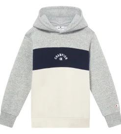 Champion Hættetrøje - New Oxford Grey Melange
