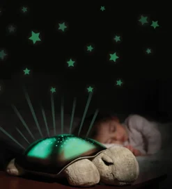 Cloud-B Natlampe - Twilight - 30 cm - Brun Skildpadde