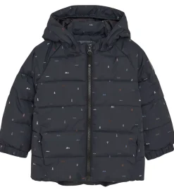 Color Kids Dynejakke - Phantom m. Print