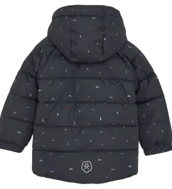 Color Kids Dynejakke - Phantom m. Print