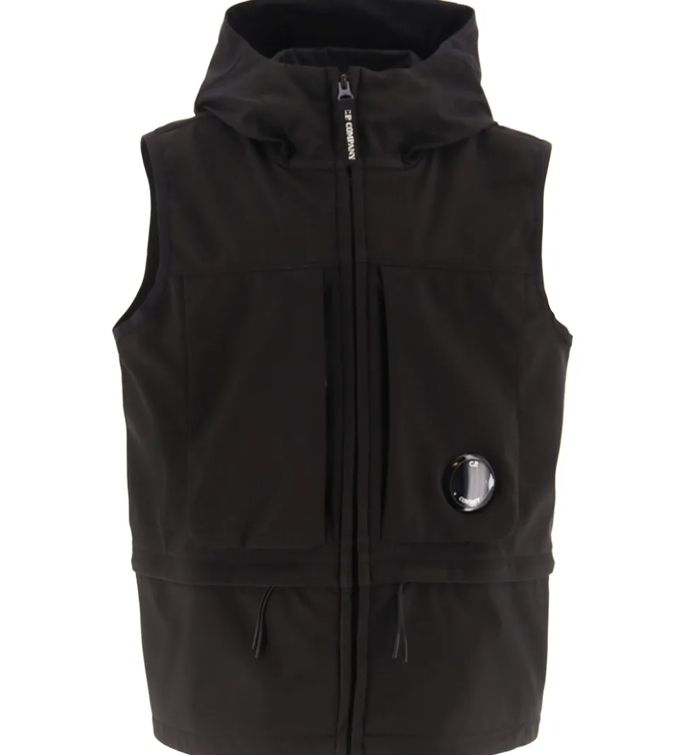 C.P. Company Softshellvest - Sort