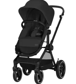 Cybex Klapvogn/Barnevogn - Eos Lux - 2-i-1 - Moon Black