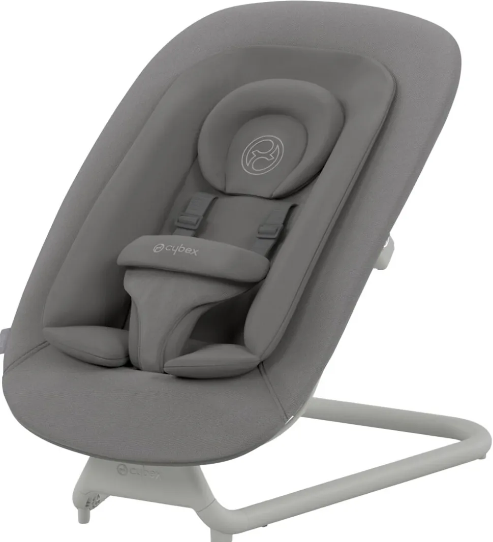 Cybex Skråstol - Lemo - 61x44 cm - Suede Grey/Mid Grey