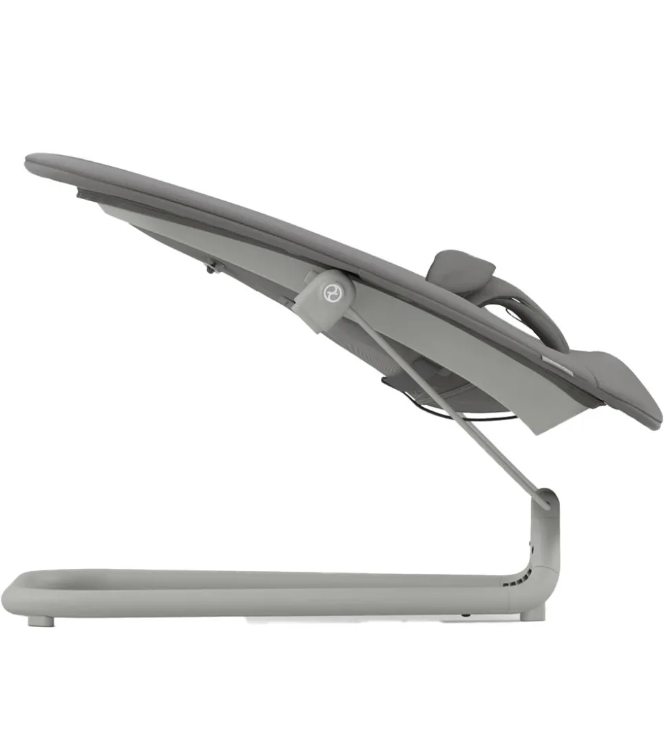 Cybex Skråstol - Lemo - 61x44 cm - Suede Grey/Mid Grey
