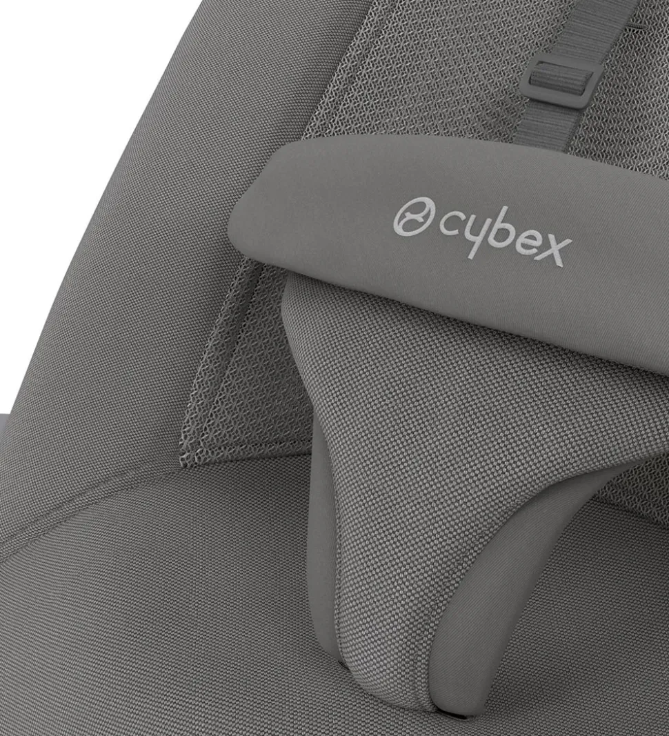 Cybex Skråstol - Lemo - 61x44 cm - Suede Grey/Mid Grey