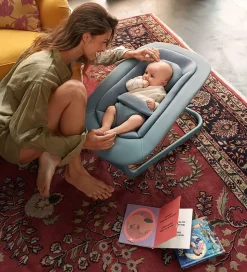 Cybex Skråstol - Lemo - 61x44 cm - Suede Grey/Mid Grey