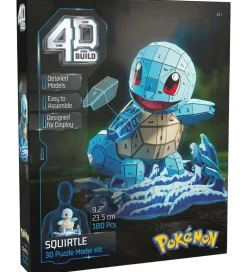 4D Puzzles 3D Puslespil - Pokémon 25,6 cm - Squirtle