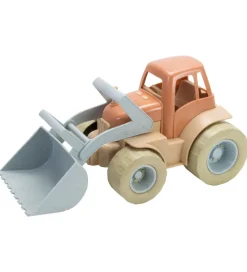 Dantoy BIO Plastic Traktor m. Grab - 29 cm - Pastel