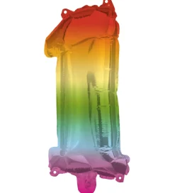 Decorata Party Foileballon - 95 cm - No 1 - Rainbow