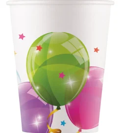 Decorata Party Papkrus - 8-pak - 200 ml - Sparkling Balloons