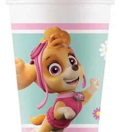 Decorata Party Papkrus - 8-pak - 200 ml - Paw Patrol Skye And Ev