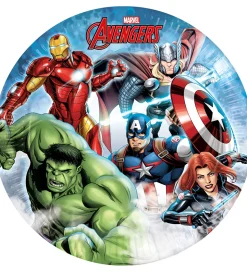 Decorata Party Paptallerkner - 8-pak - 23 cm - Avengers Infinity