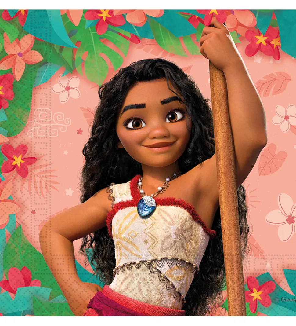 Decorata Party Servietter - 20-pak - 33x33 cm - Moana II