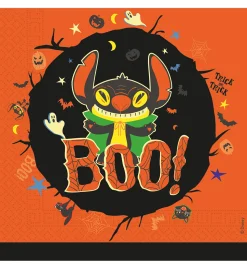 Decorata Party Servietter - 20-pak - 33x33 cm - Stitch Halloween