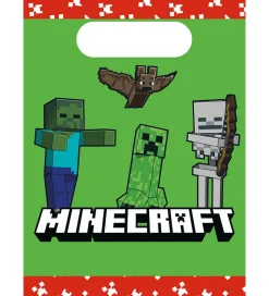 Decorata Party Slikpose - 4-pak - Minecraft