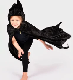 Den Goda Fen Udklædning - Flagermus Kappe - Sort