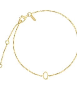 Design Letters Armbånd - Q - 18K Guldbelagt