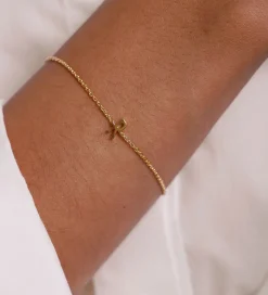 Design Letters Armbånd - R - 18K Guldbelagt