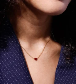 Design Letters Halskæde - 45 cm - Guldbelagt - Little Big Love