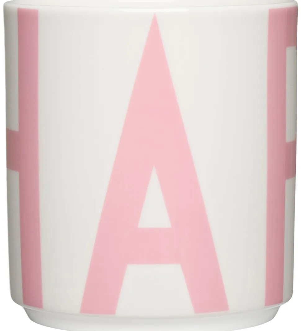 Design Letters Kop - XL Vintage ABC - Happy - Creole Pink