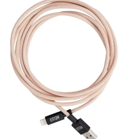 Design Letters Opladerkabel - iPhone - USB-A/Lightning - Rosa